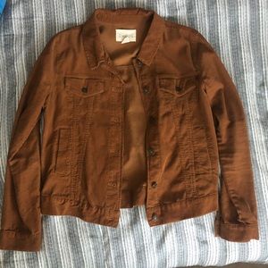 Brown corduroy jacket
